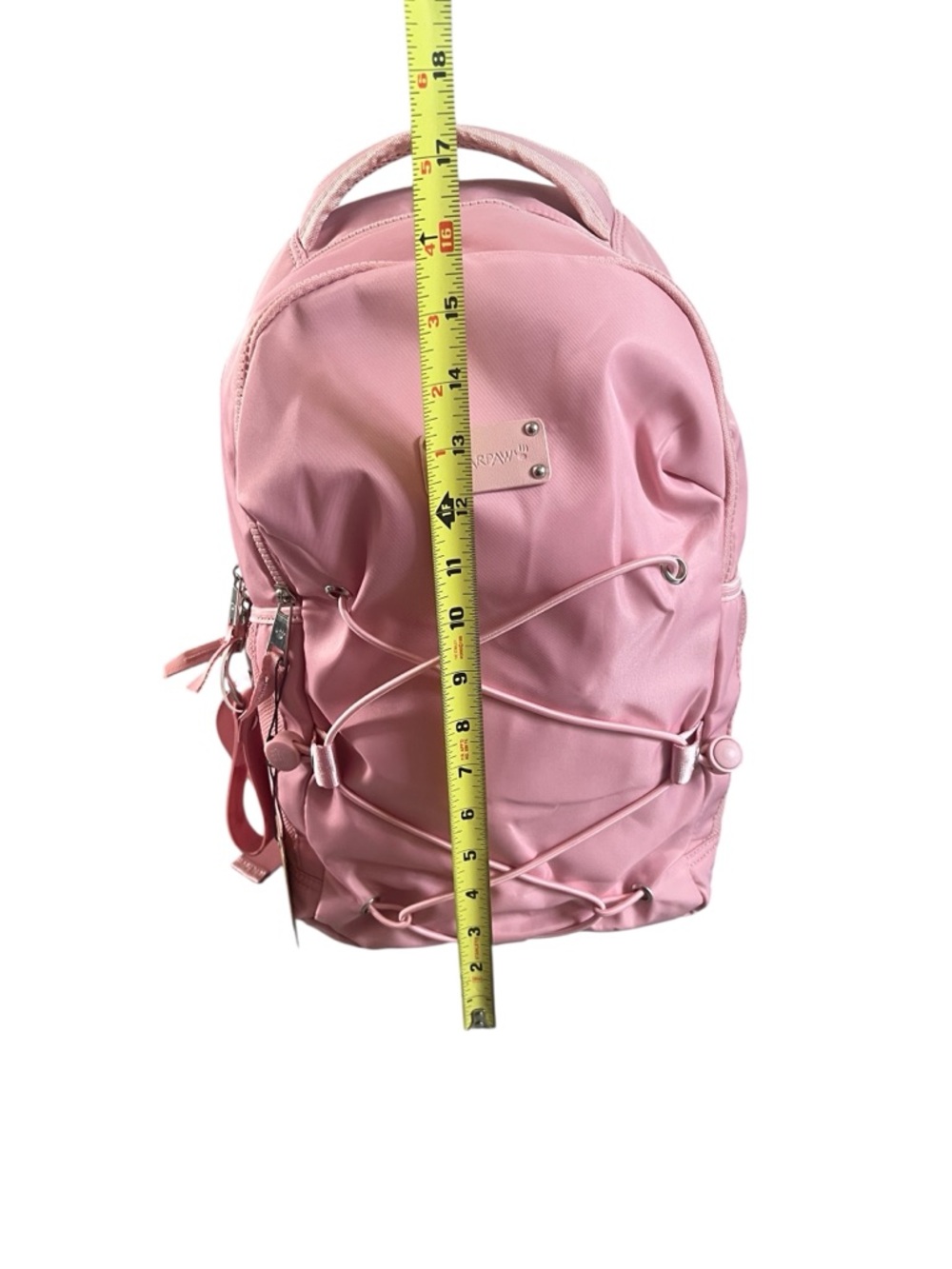 BearPaw Pink Bungee Backpack - Picture 15 of 16